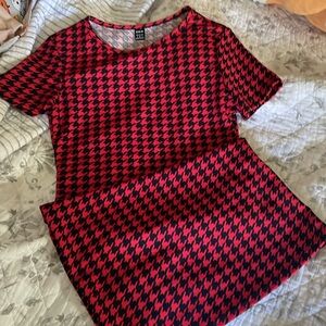 SHEIN houndstooth mini dress